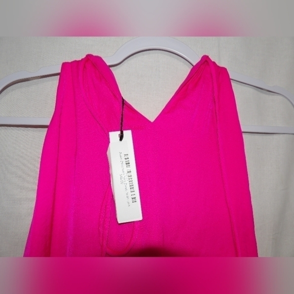 Pink Naked Zebra LG Halter Dress NWT - Picture 16 of 16